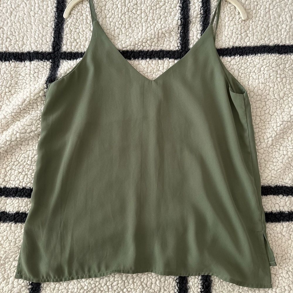 Olive Green Women's Camisole Top